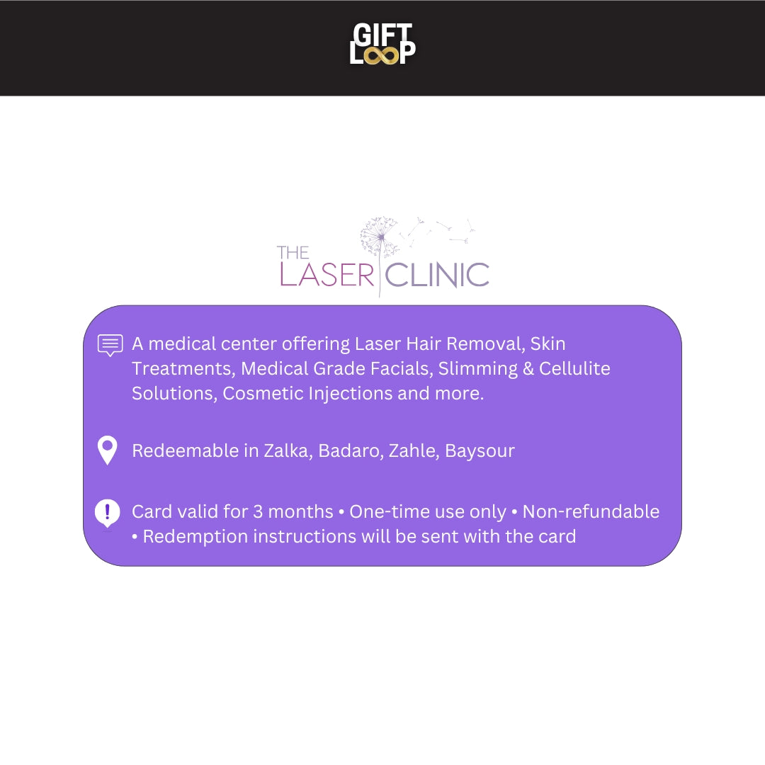 The Laser Clinic eGift-Card